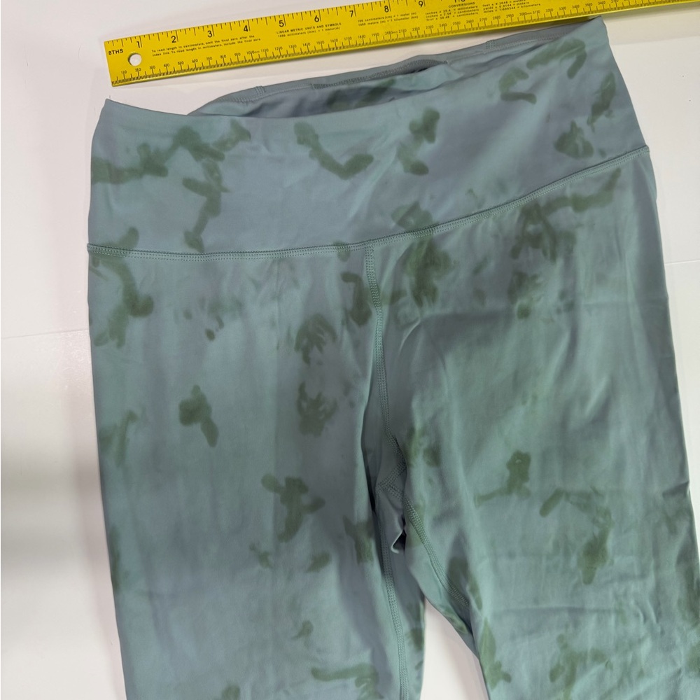 JoyLab Green Tie-Dye Leggings - Picture 2 of 7